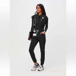 FIGS Black Rafaela - CargoScrubJumpsuit (L)